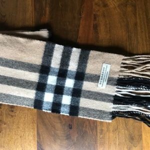 New Cashmere Burberry Scarf